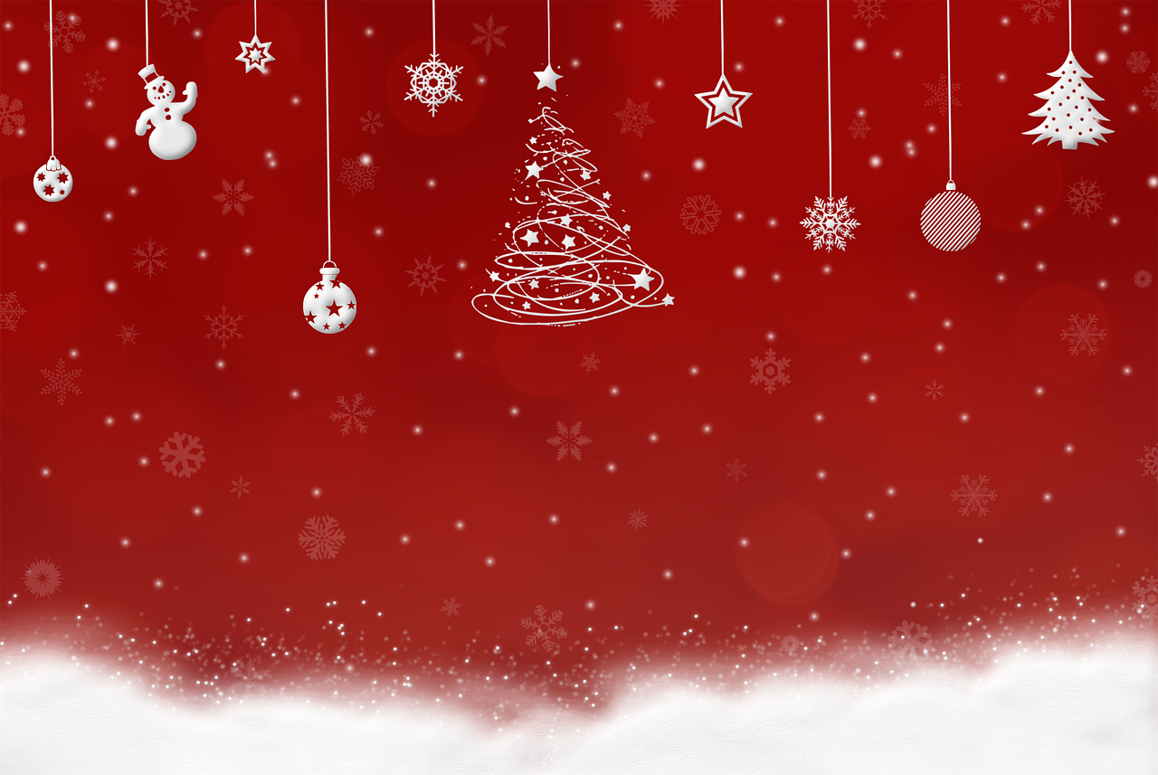 funds christmas snow background free photo