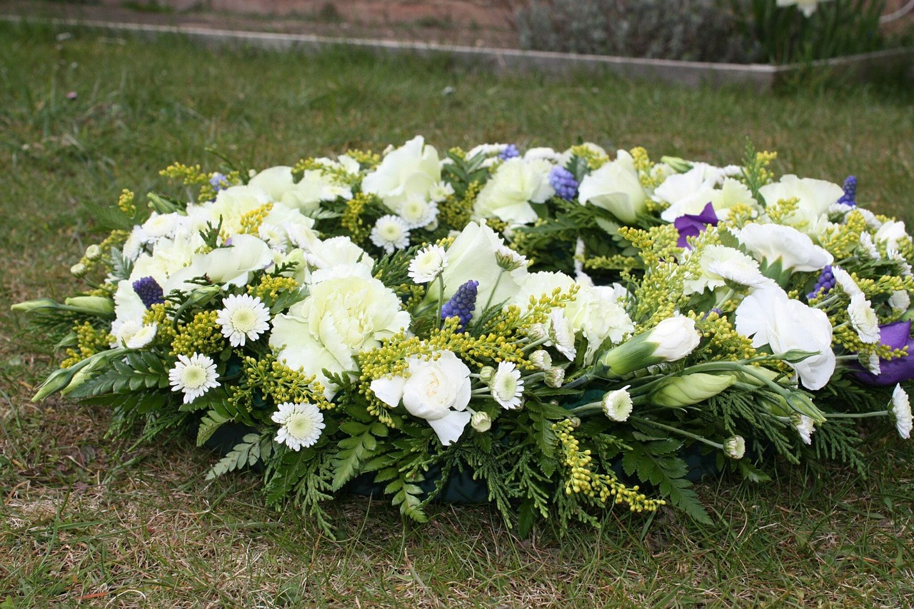 funeral flowers wreaths of flowers flower free photo