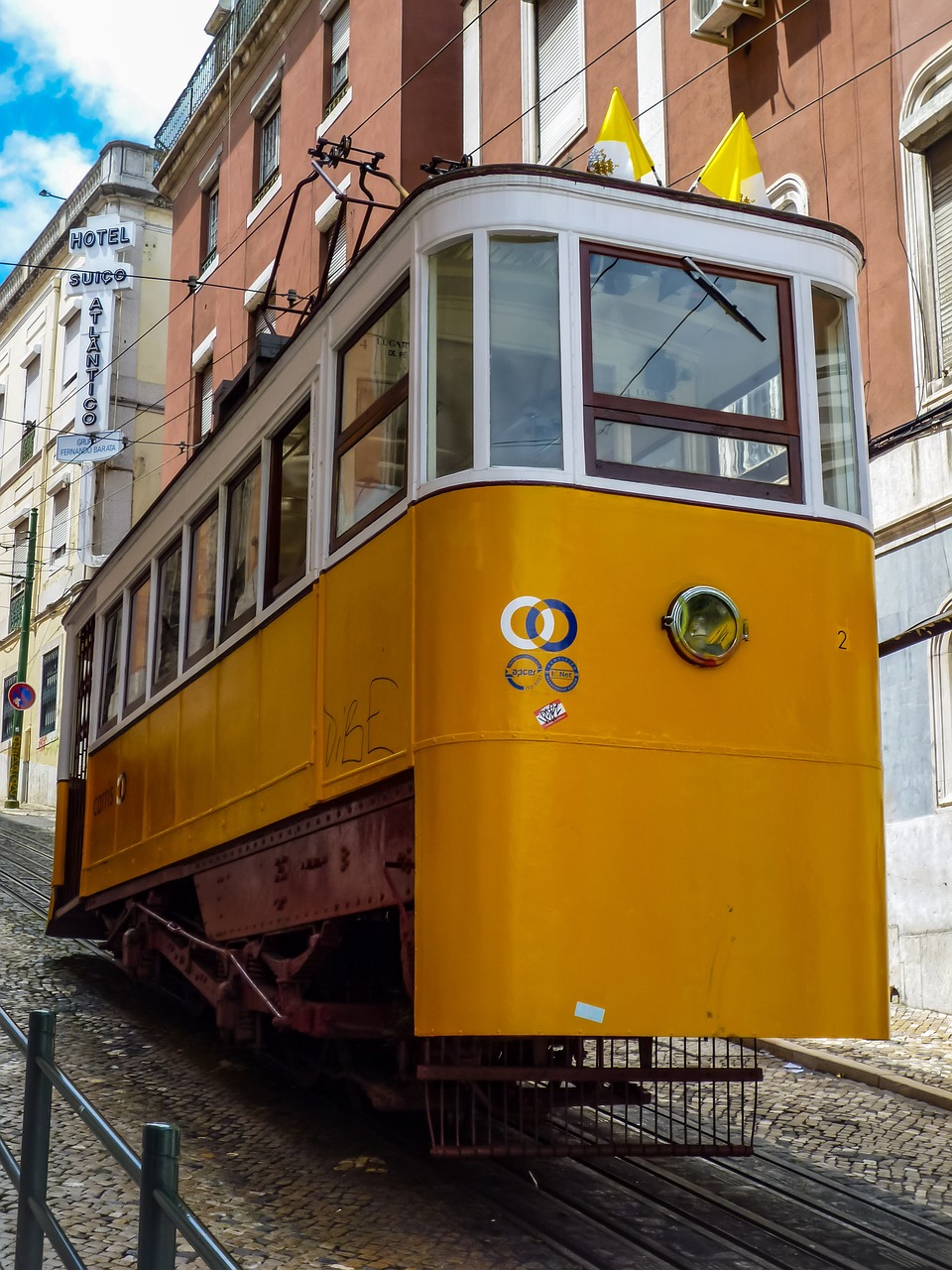 funicular  lisbon  portugal free photo