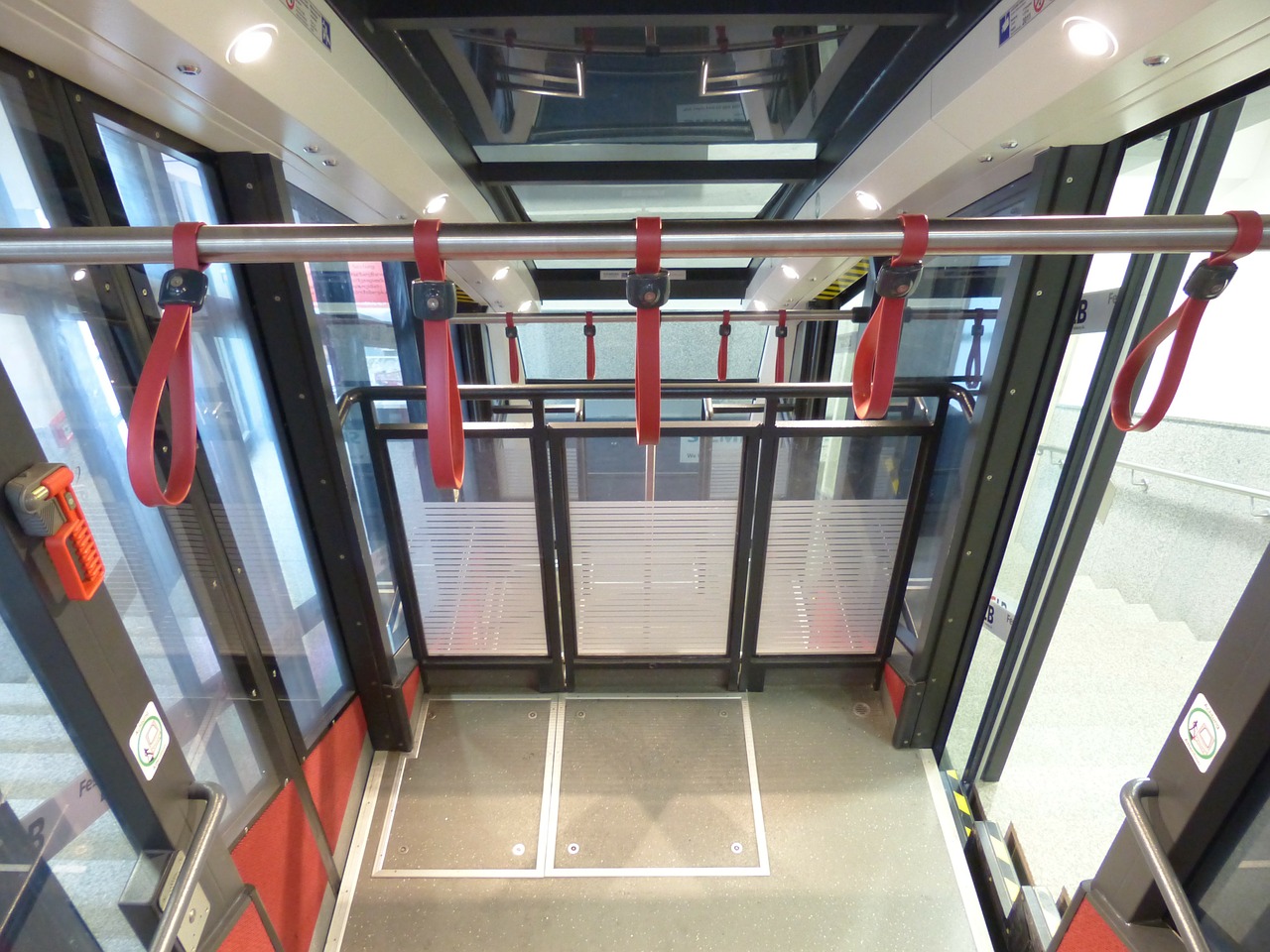funicular railway train interior free photo