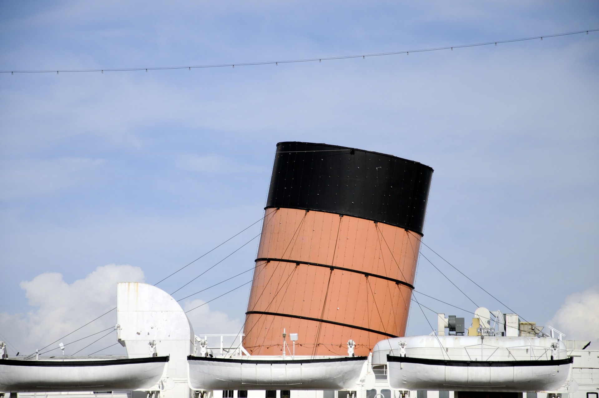 cruise ship ship funnel free photo