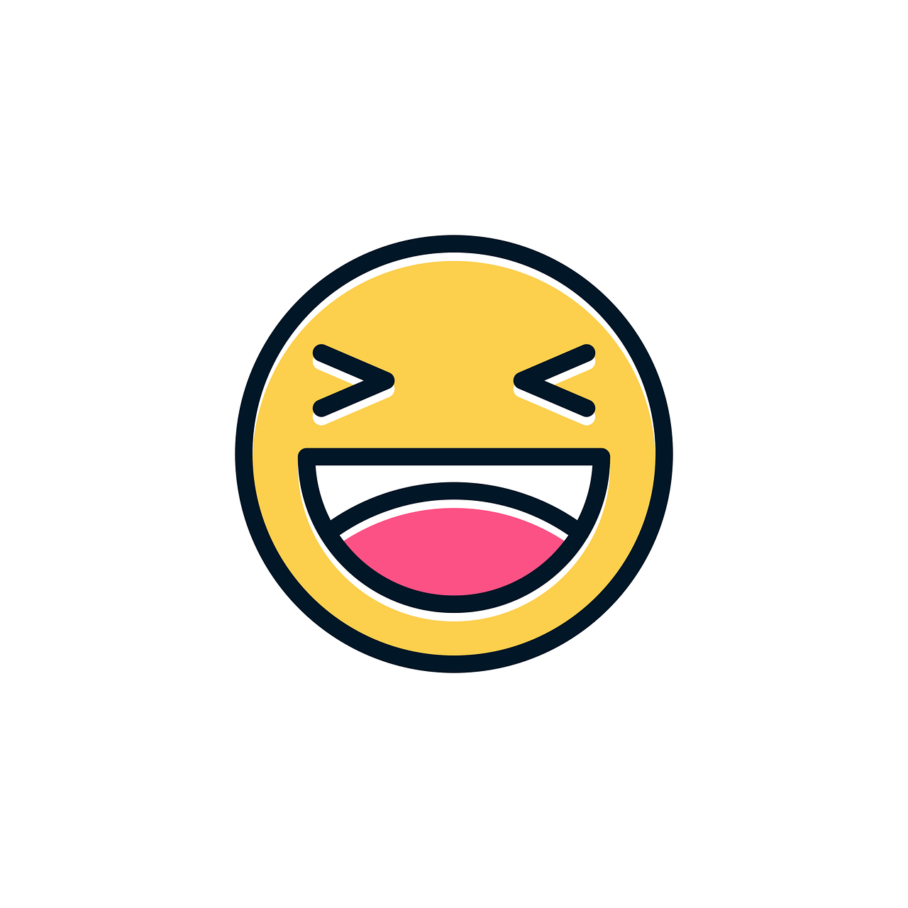 funny emoticon laughing free photo