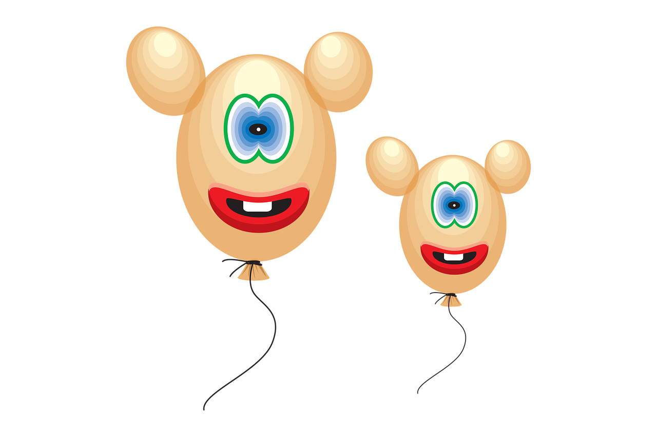 funny  balloon  kids free photo