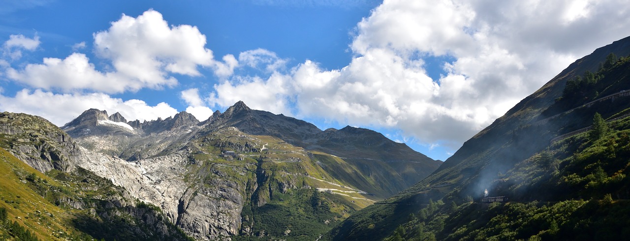 furka pass steam railway alpine free photo