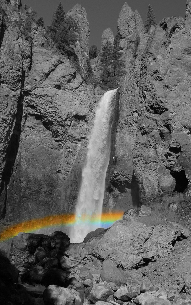 fusion photography waterfall tower fall free photo