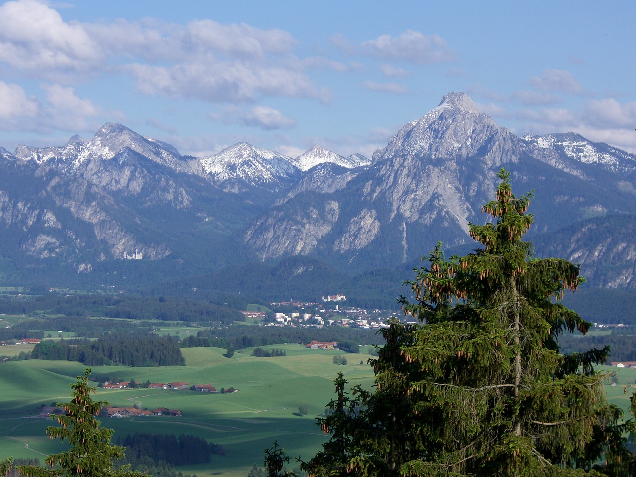 füssen kristin bergpanorame free photo