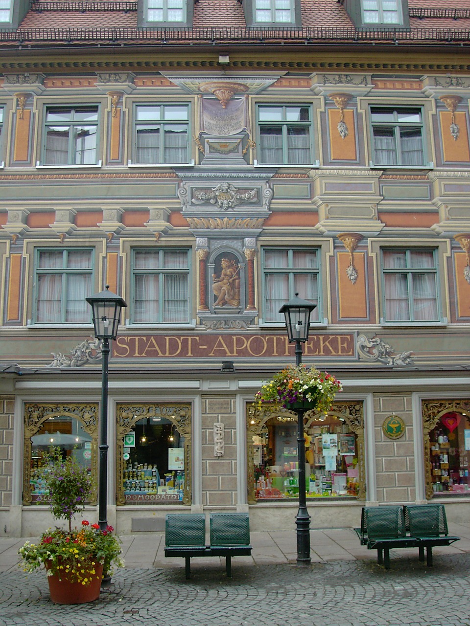 füssen city pharmacy imposing free photo