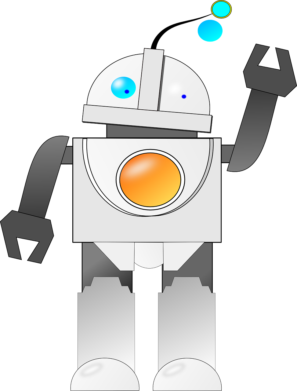 future robot android free photo