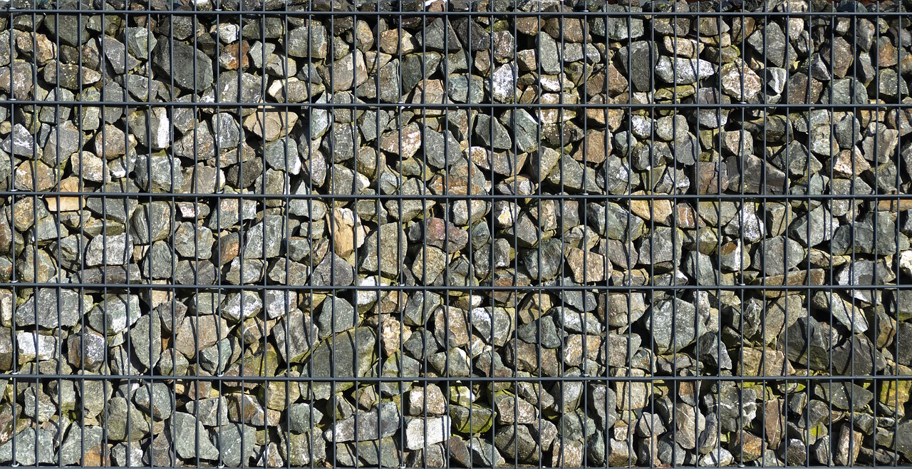 gabion stones gravel free photo