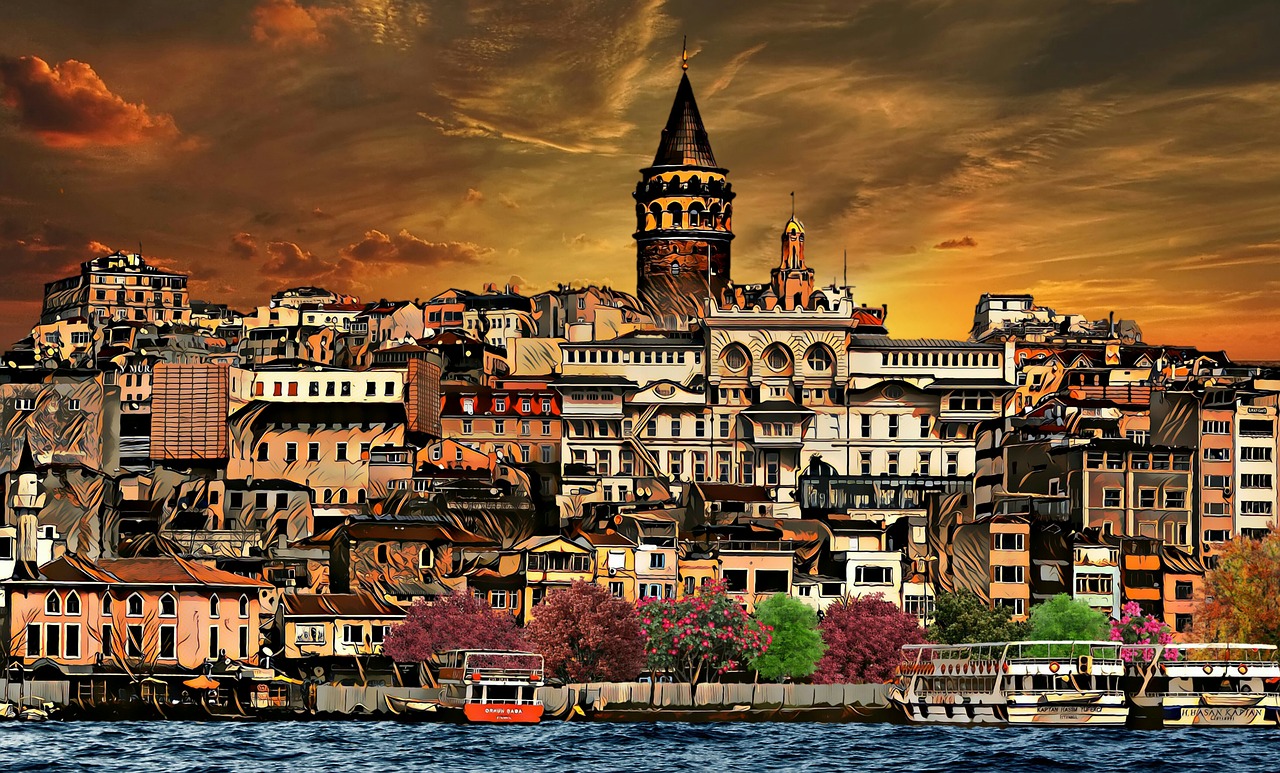galata  istanbul  tower free photo