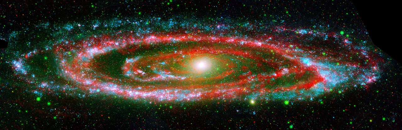 galaxy andromeda spiral free photo