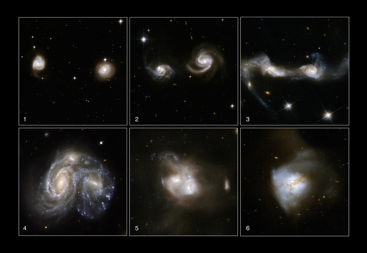 Galaxy types,different galaxies,galaxy,starry sky,space - free image from needpix.com