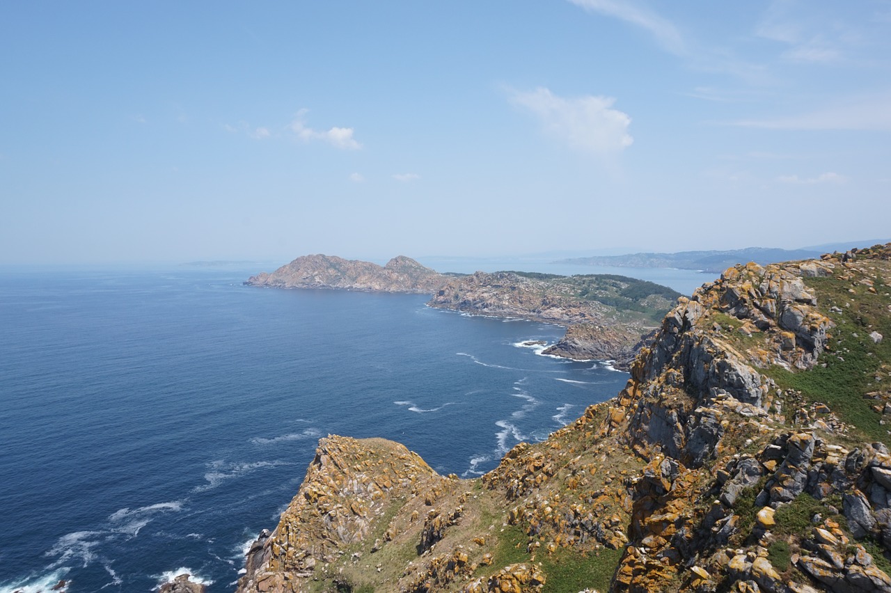 galicia cíes islands atlantic ocean free photo