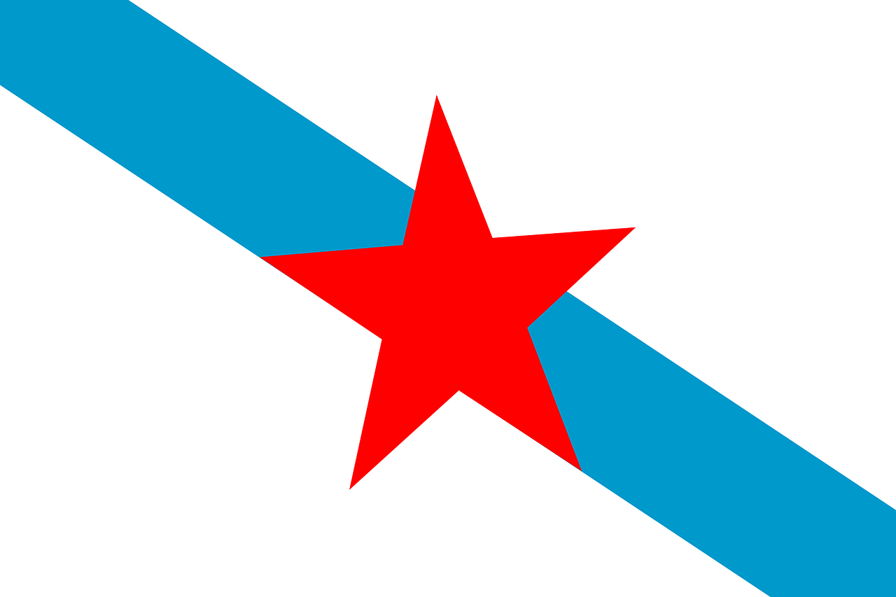 galician nationalism flag political movement free photo