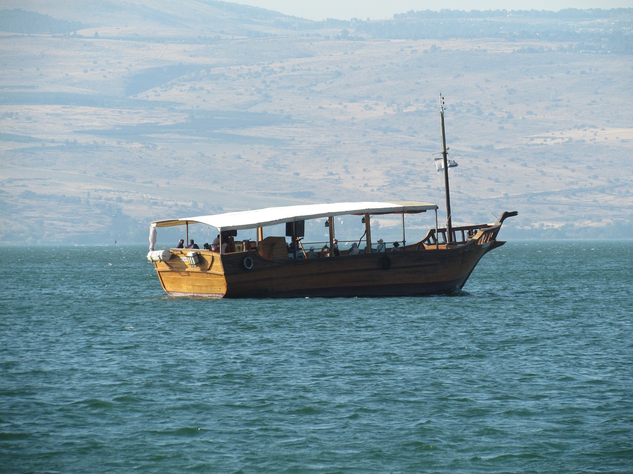 galilee boat israel free photo