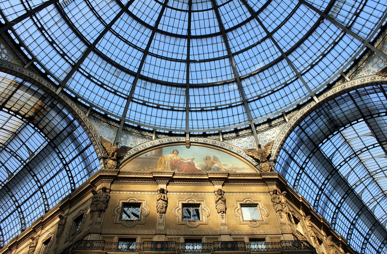 galleries italy milan free photo