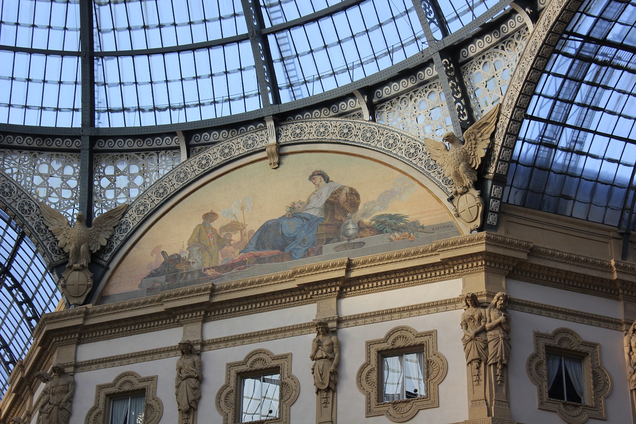gallery milan frescoes free photo