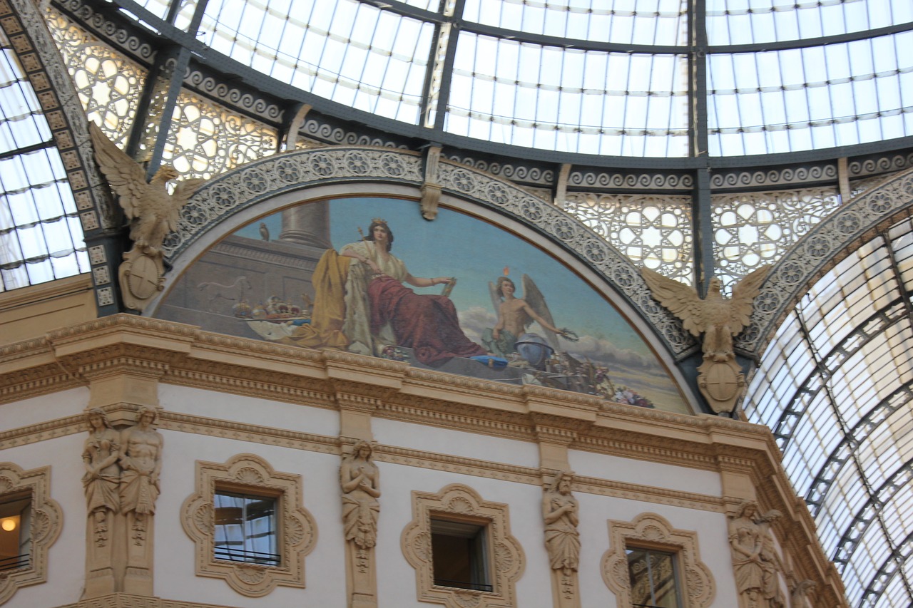 gallery milan frescoes free photo