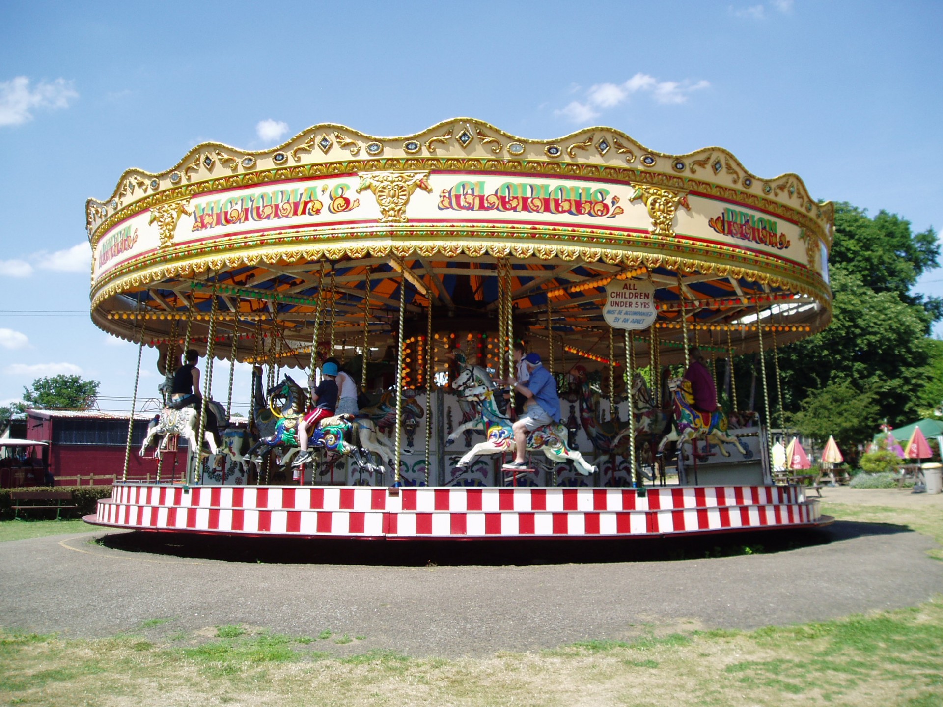 steam horses fairground free photo