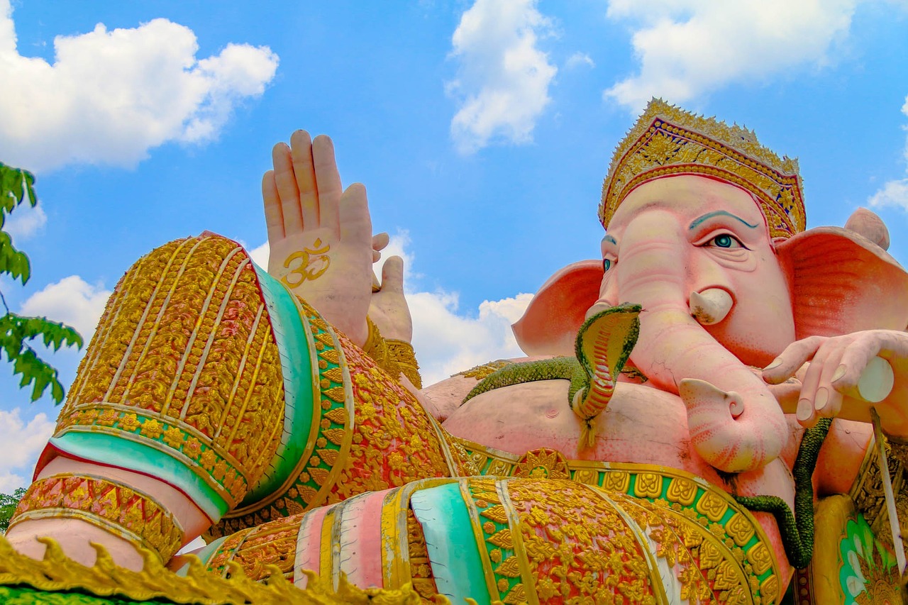 ganesh believe in the god of success free photo
