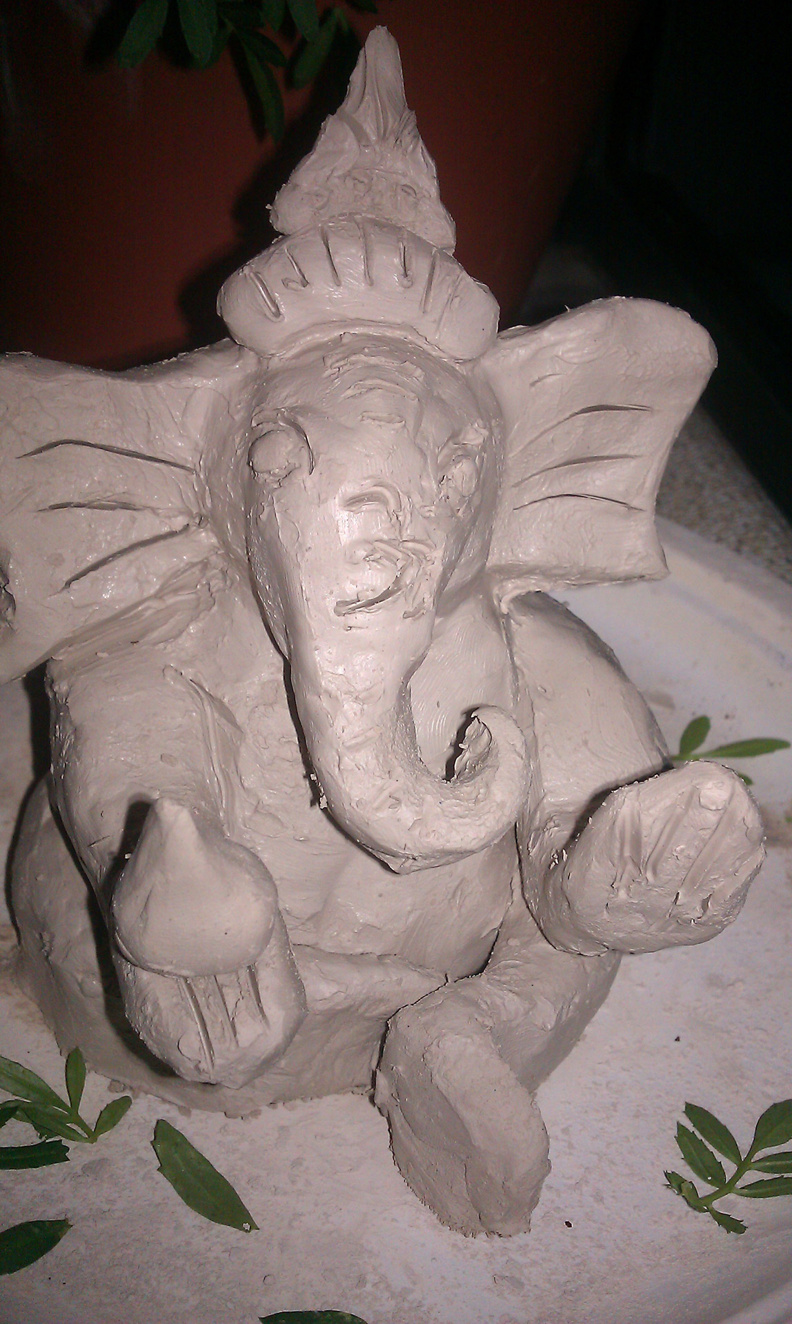 ganesh ganpati clay model free photo