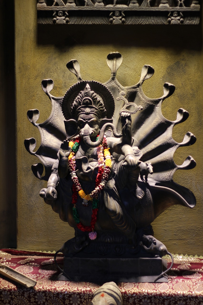 ganesha temple prague free photo