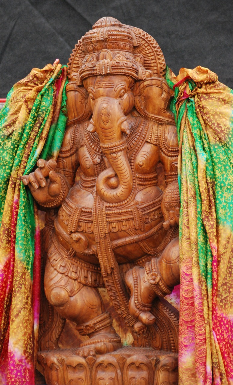 ganesha elephant hinduism free photo