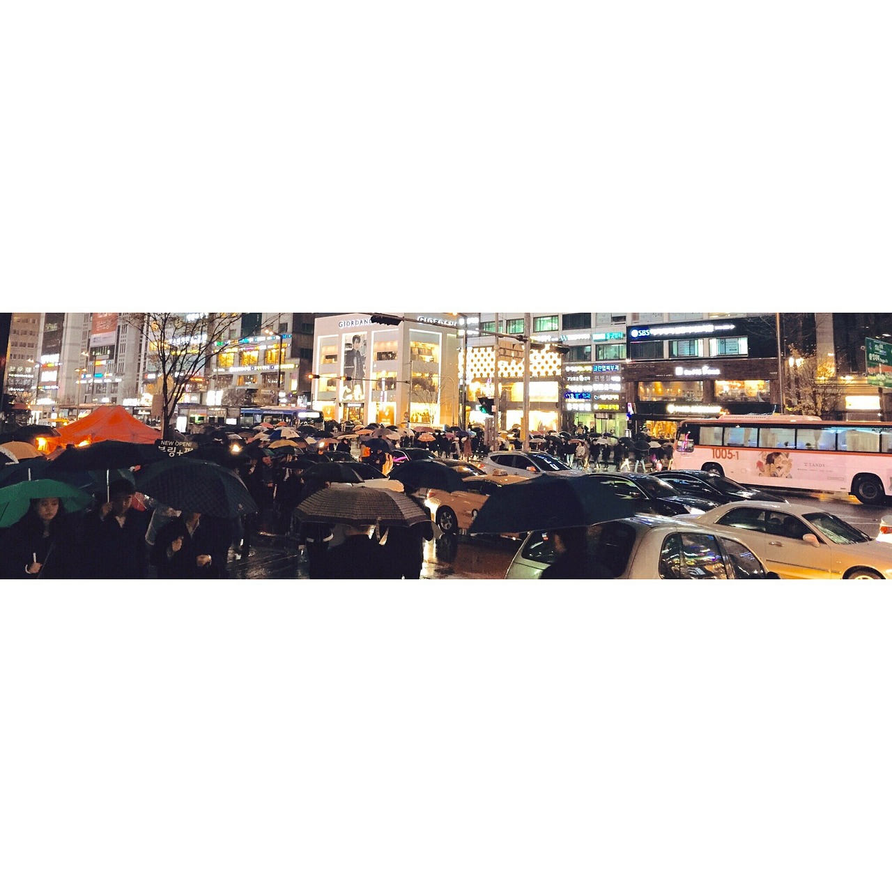 gangnam republic of korea night free photo