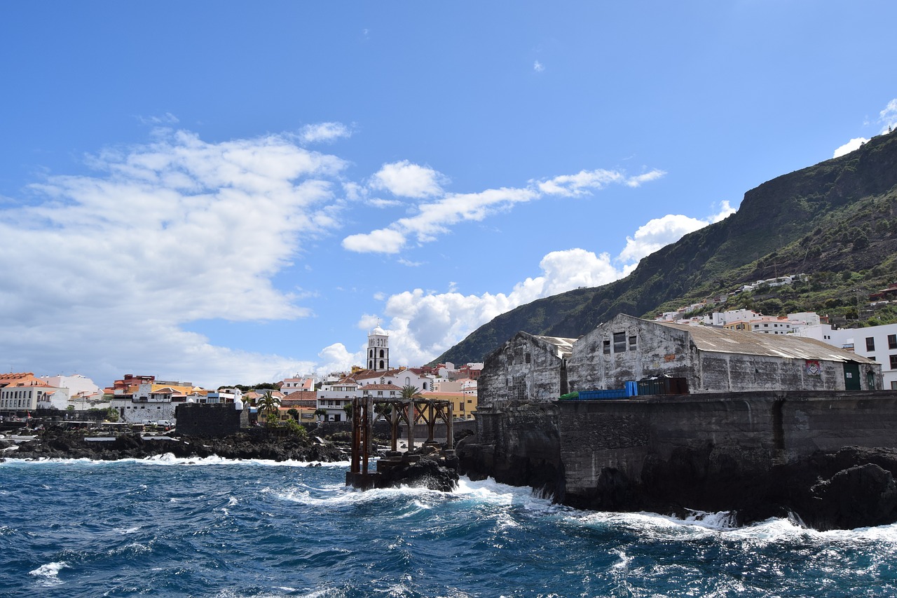 garachico tenerife sea free photo