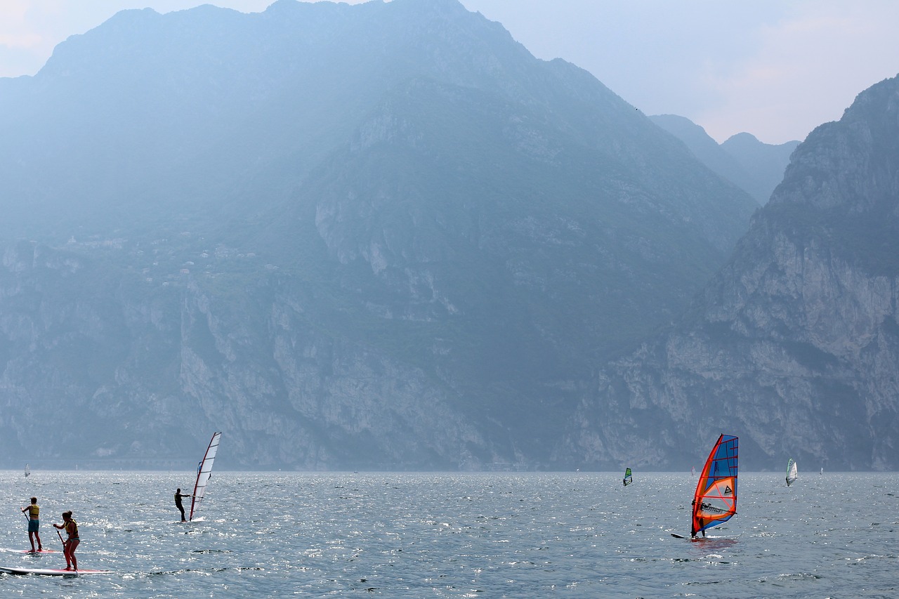 garda italy surfer free photo