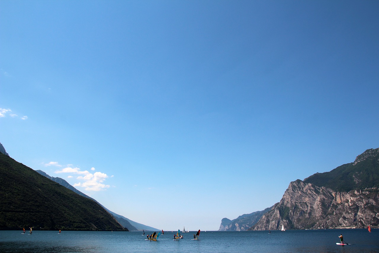 garda italy lake free photo