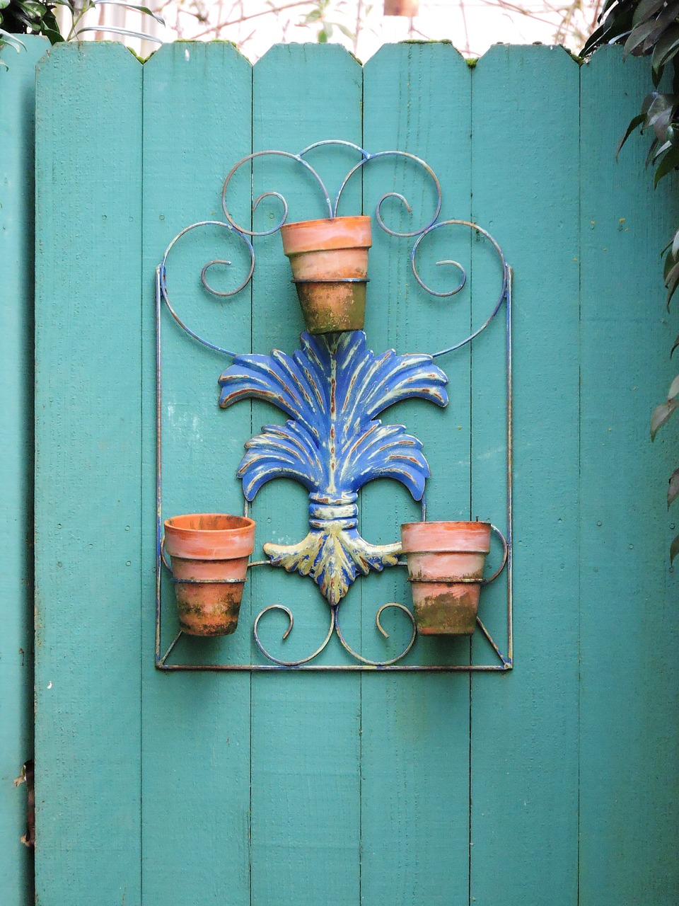 garden gate ornamentation free photo