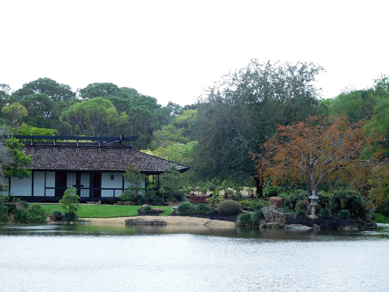 garden japanese garden park free photo