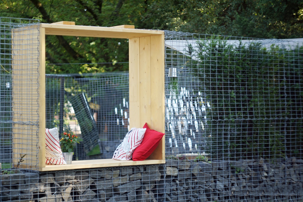 garden window fence free photo