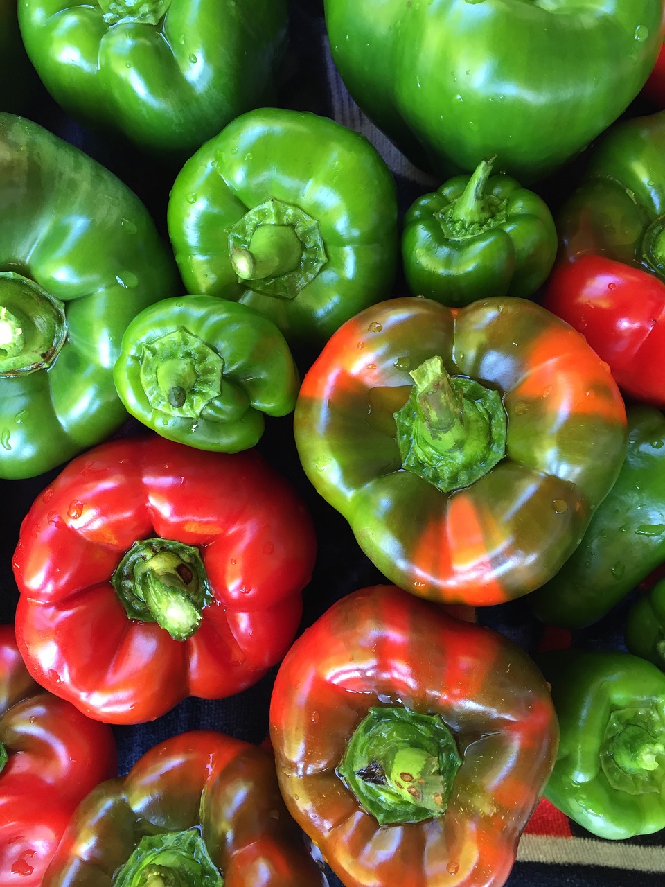 garden peppers vegetable free photo