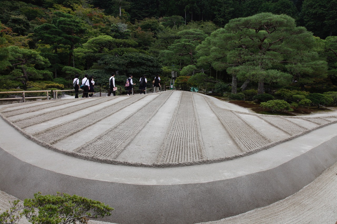 garden zen japanese free photo