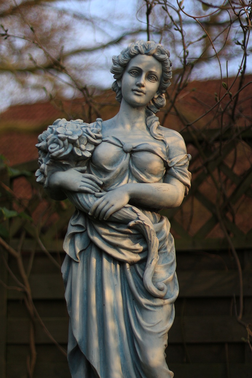garden statue sculpture free photo
