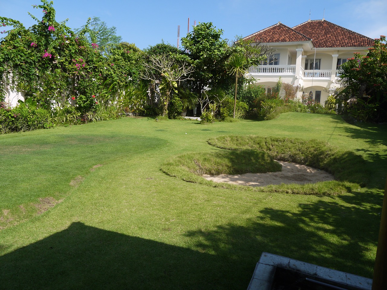 garden villa bali free photo