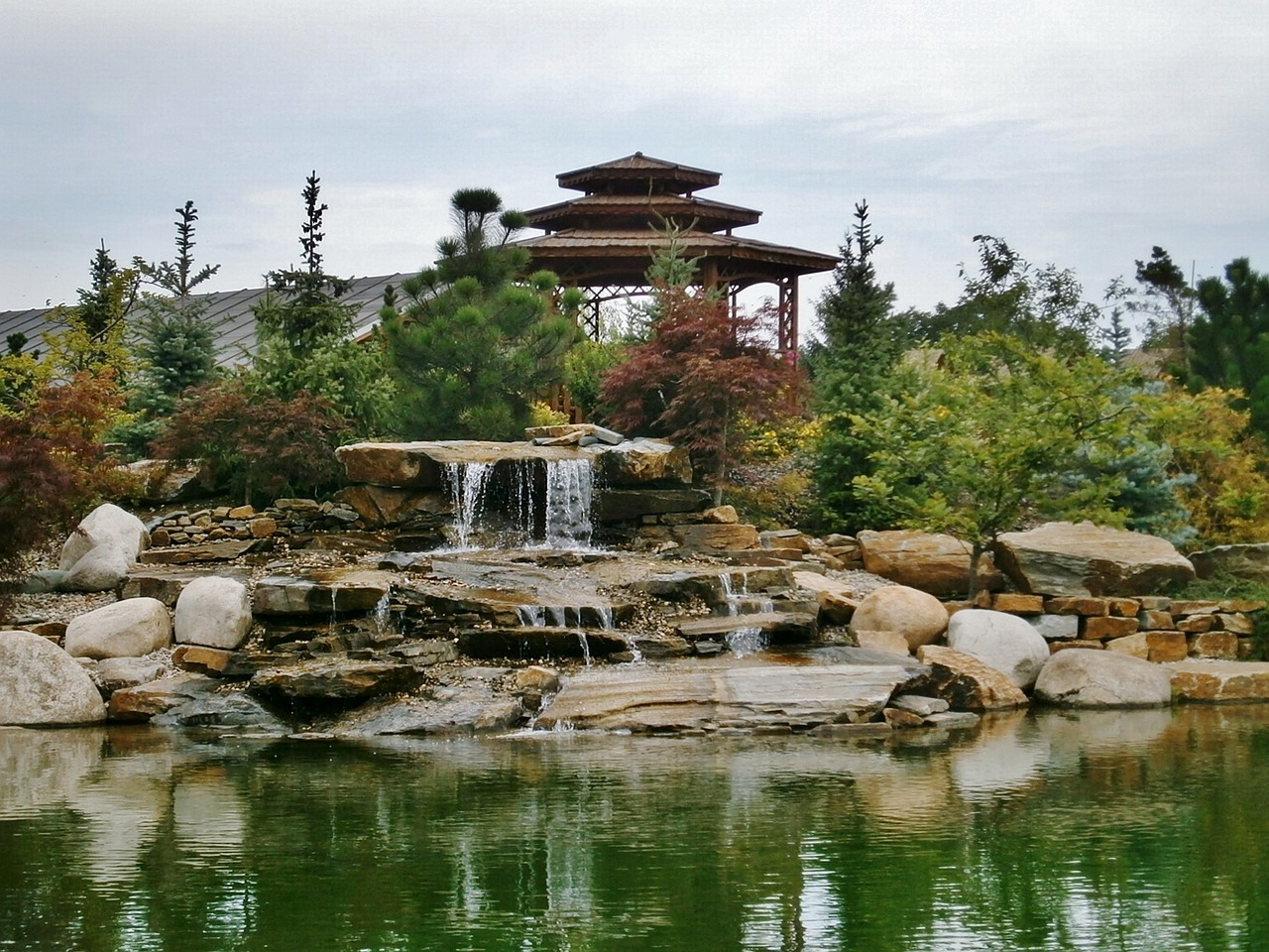 garden relaxation chinese garden free photo