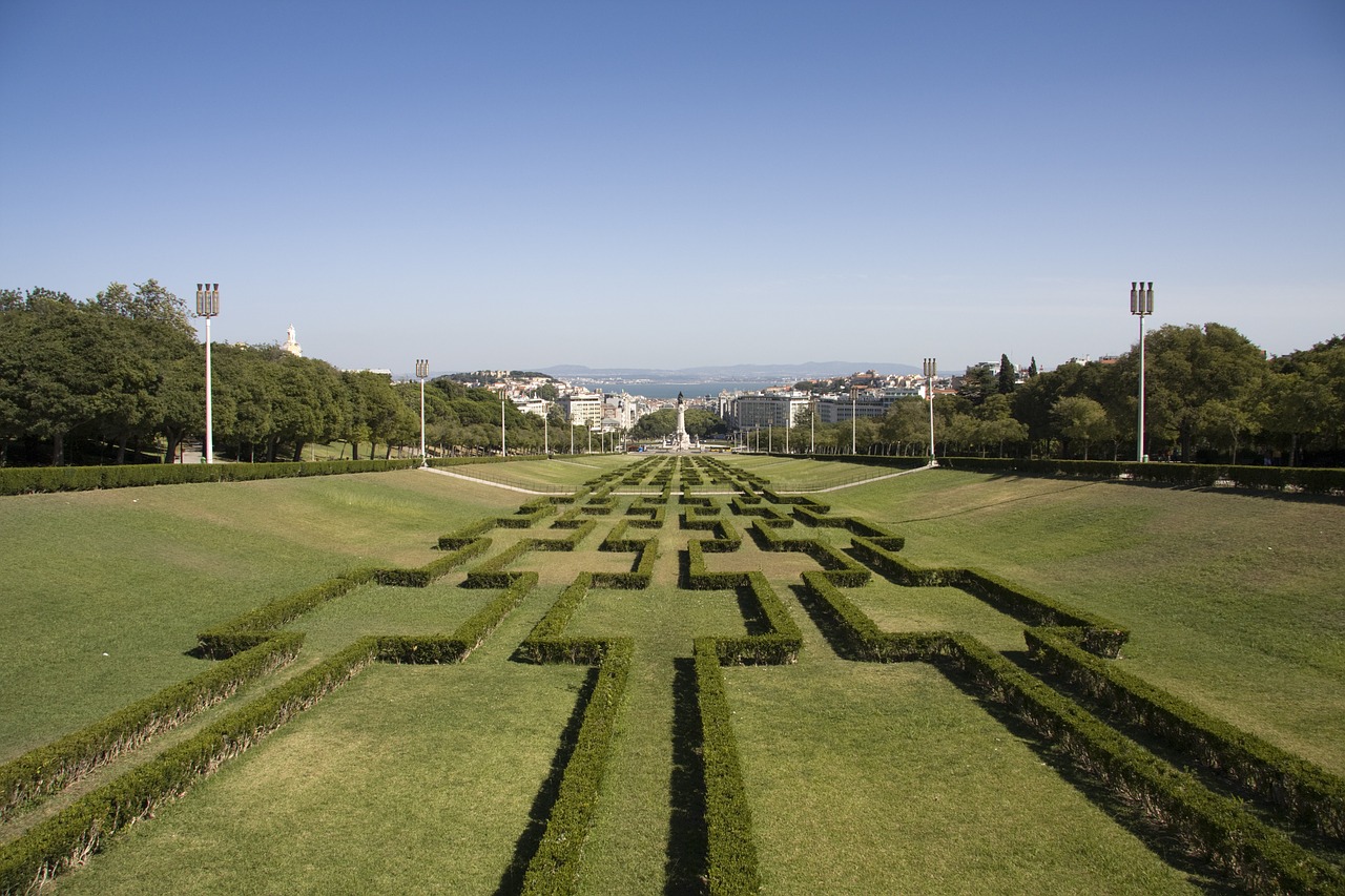 garden lisbon portugal free photo