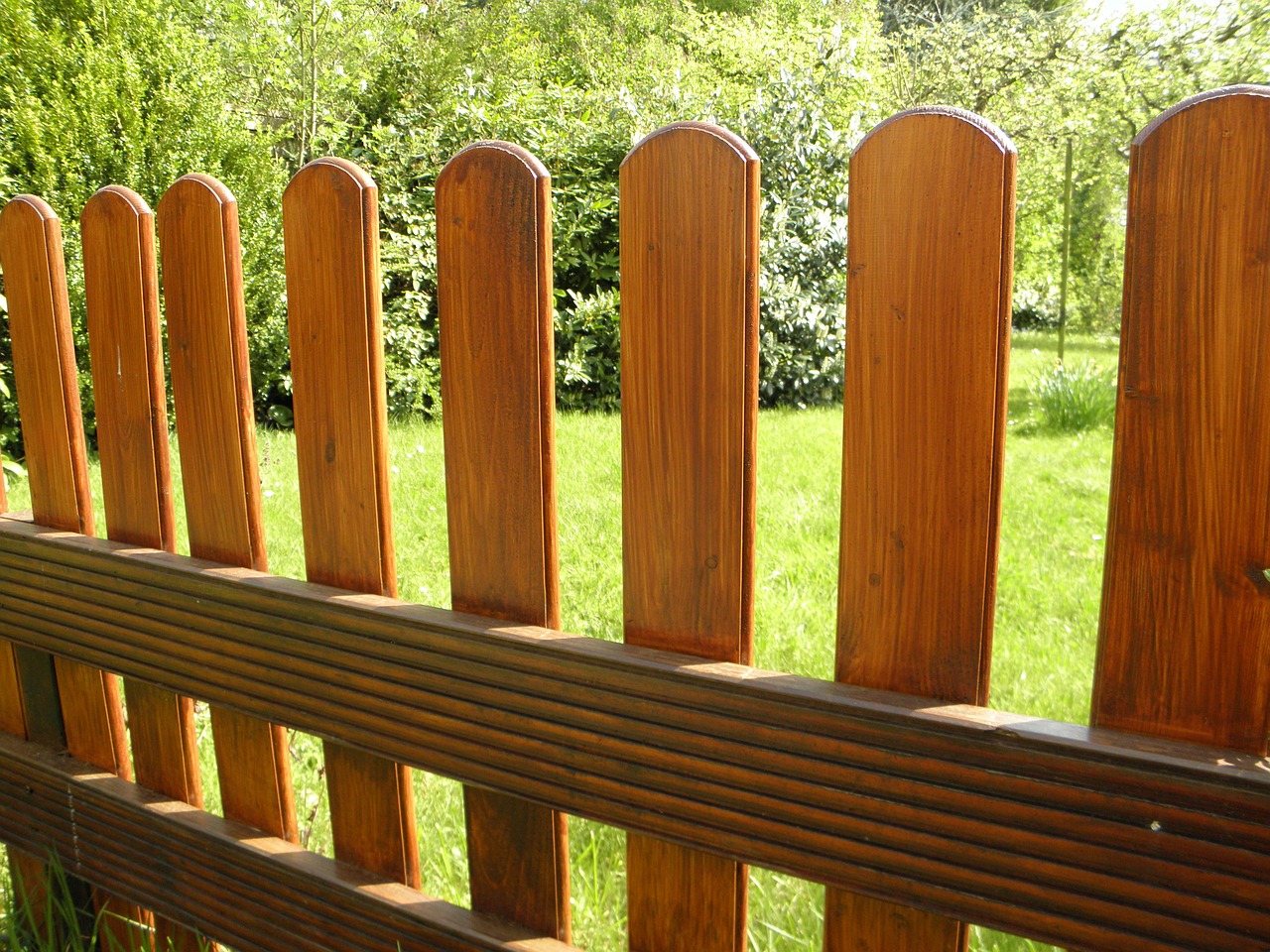 garden fence fence wood fence free photo