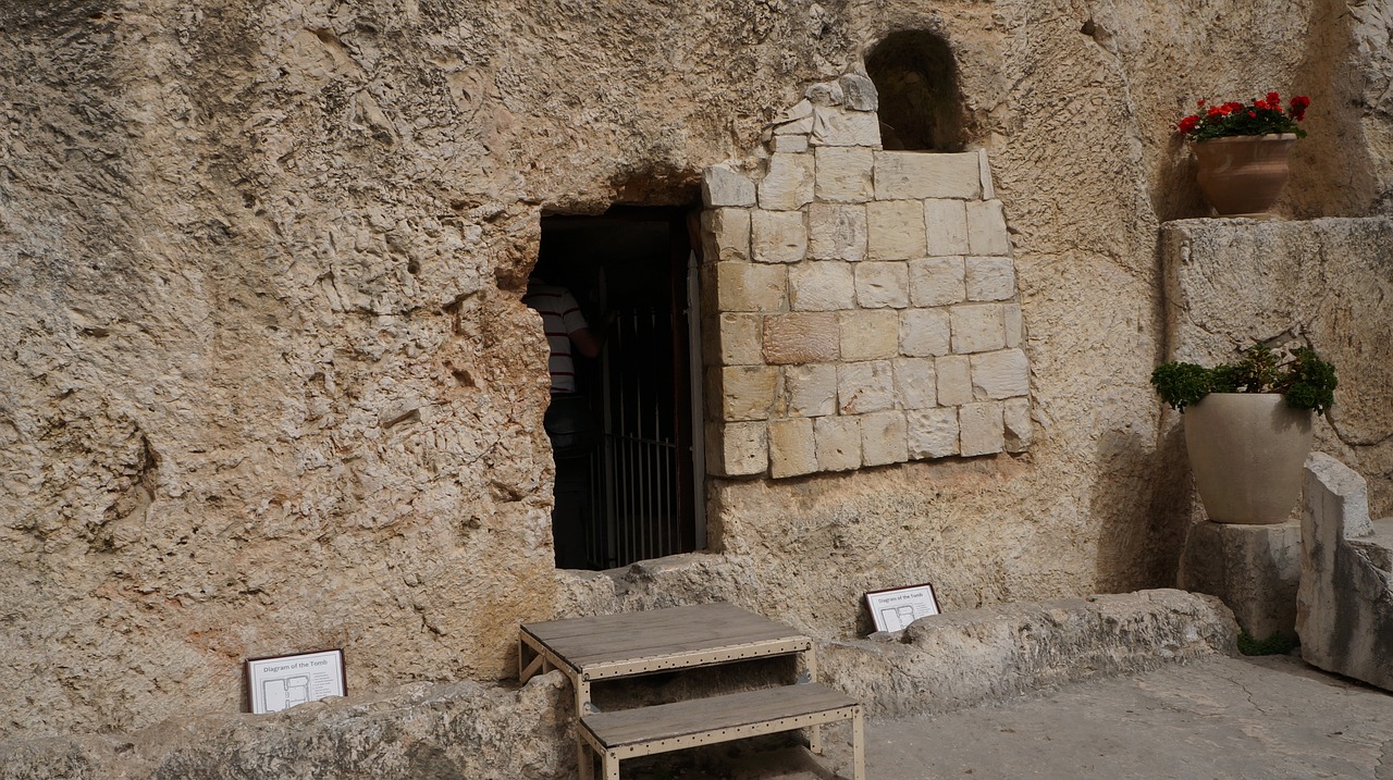 garden of the tomb jerusalem resurrection free photo