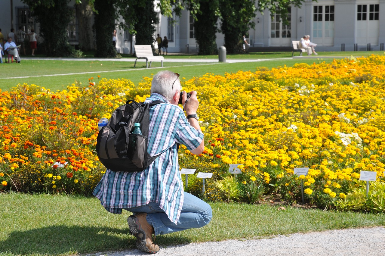 photographer under pikture garden show free photo