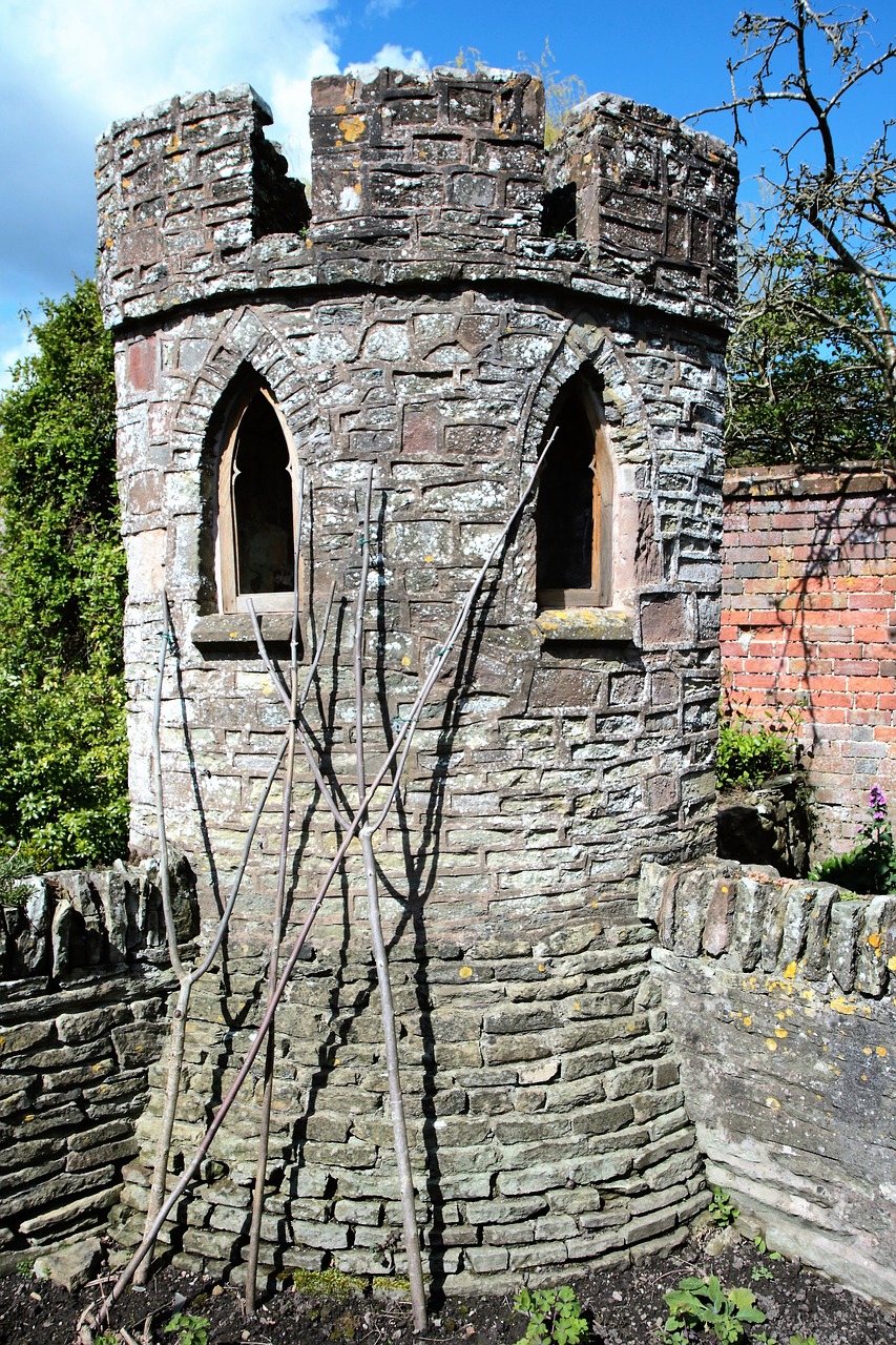 garden turret castle tower tower free photo
