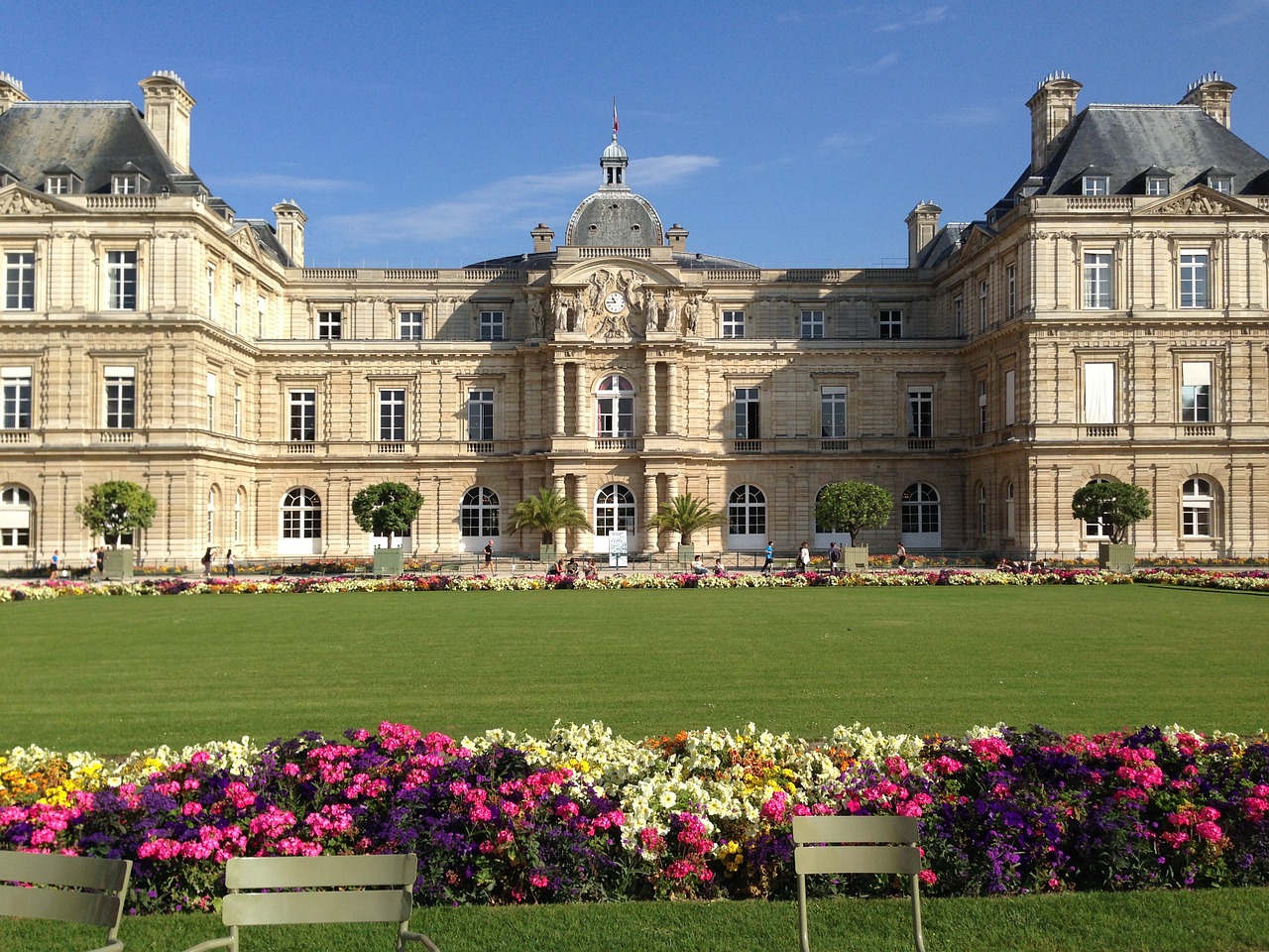 gardens luxembourg paris free photo