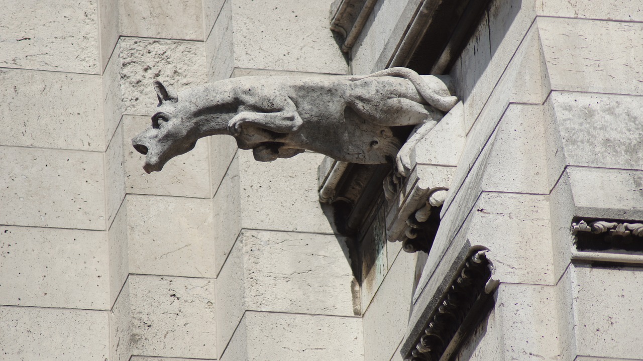 gargoyle  dom  paris free photo