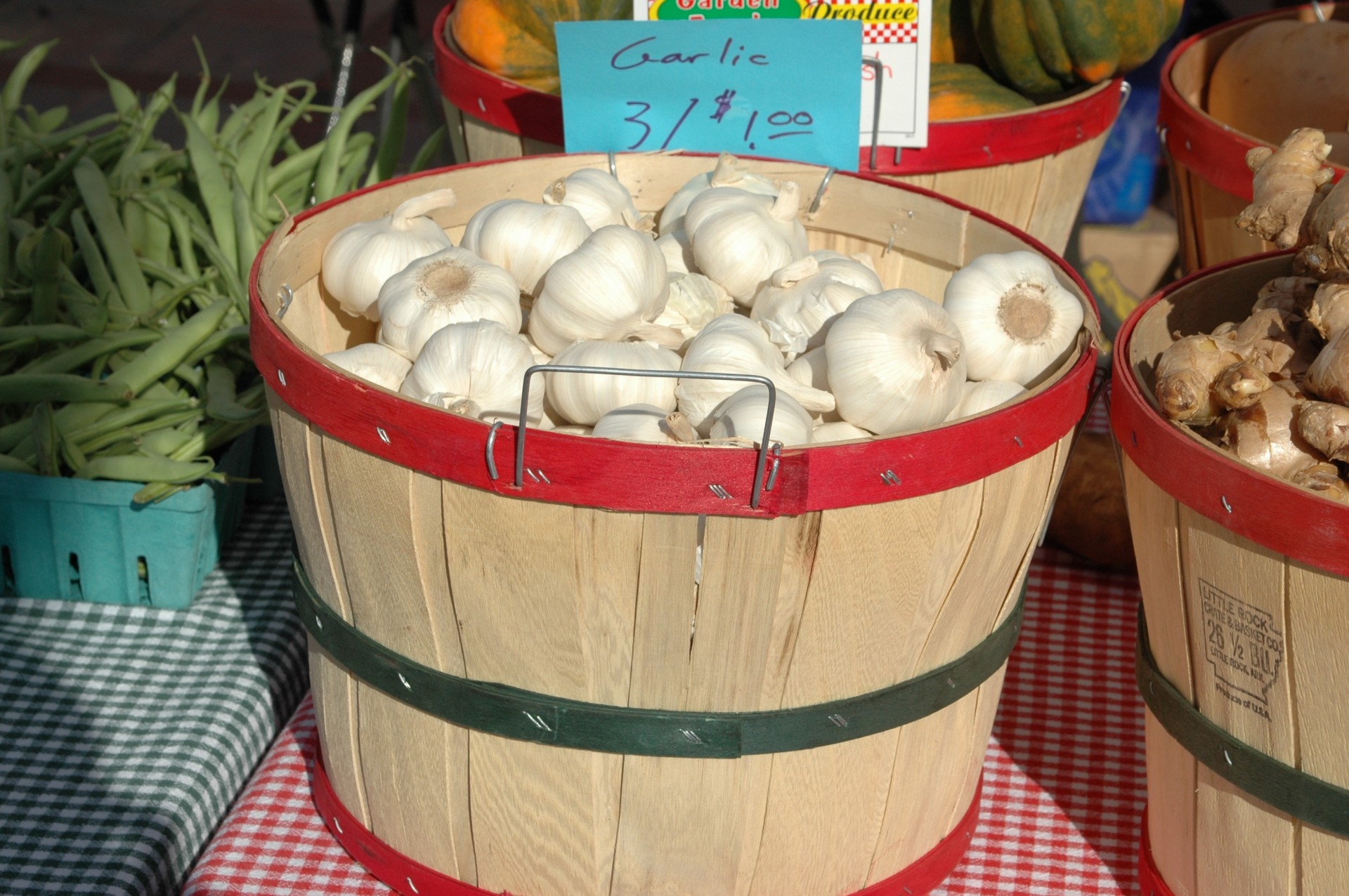 garlic health market free photo