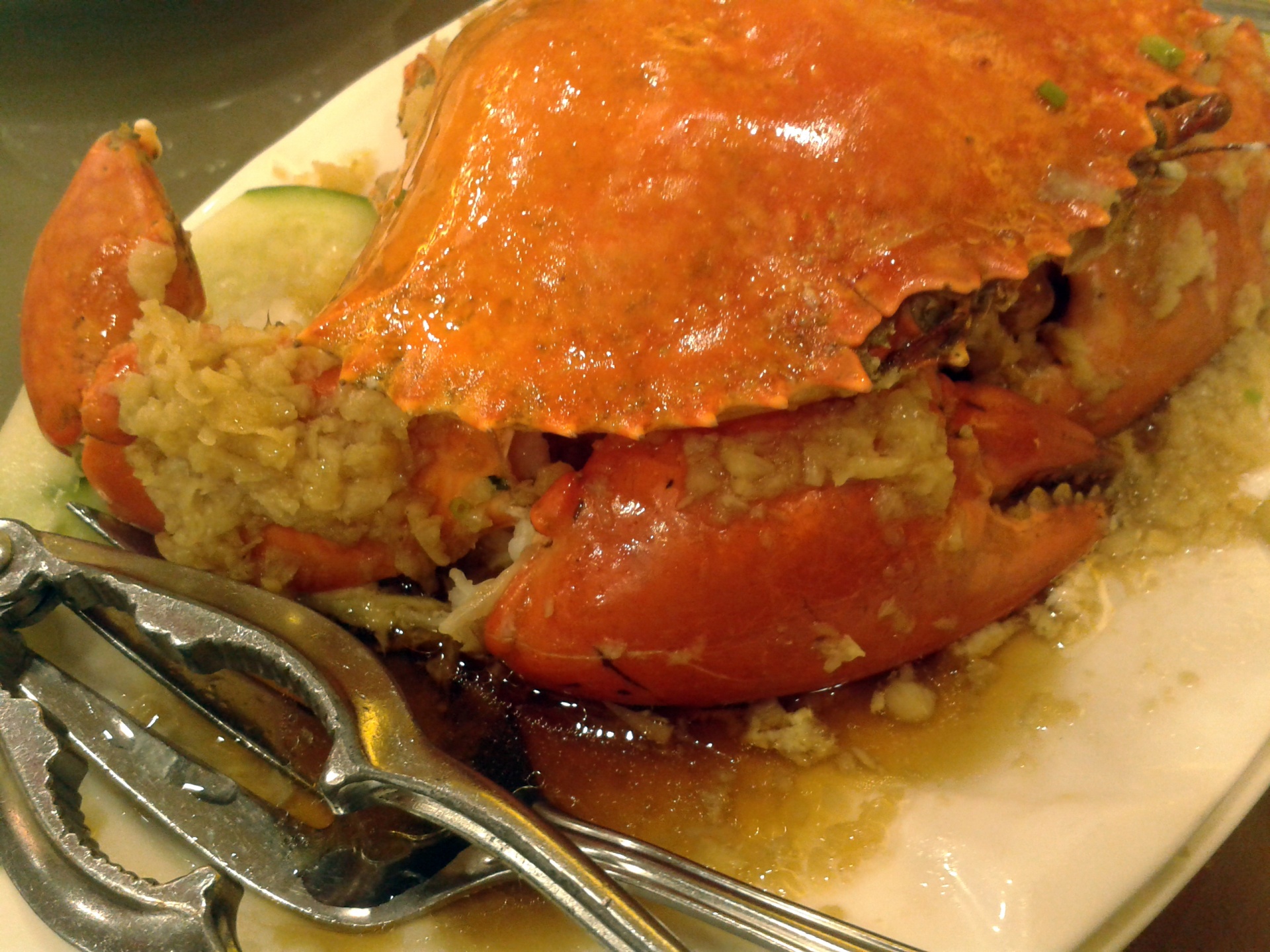 food sea food garlic crab free photo