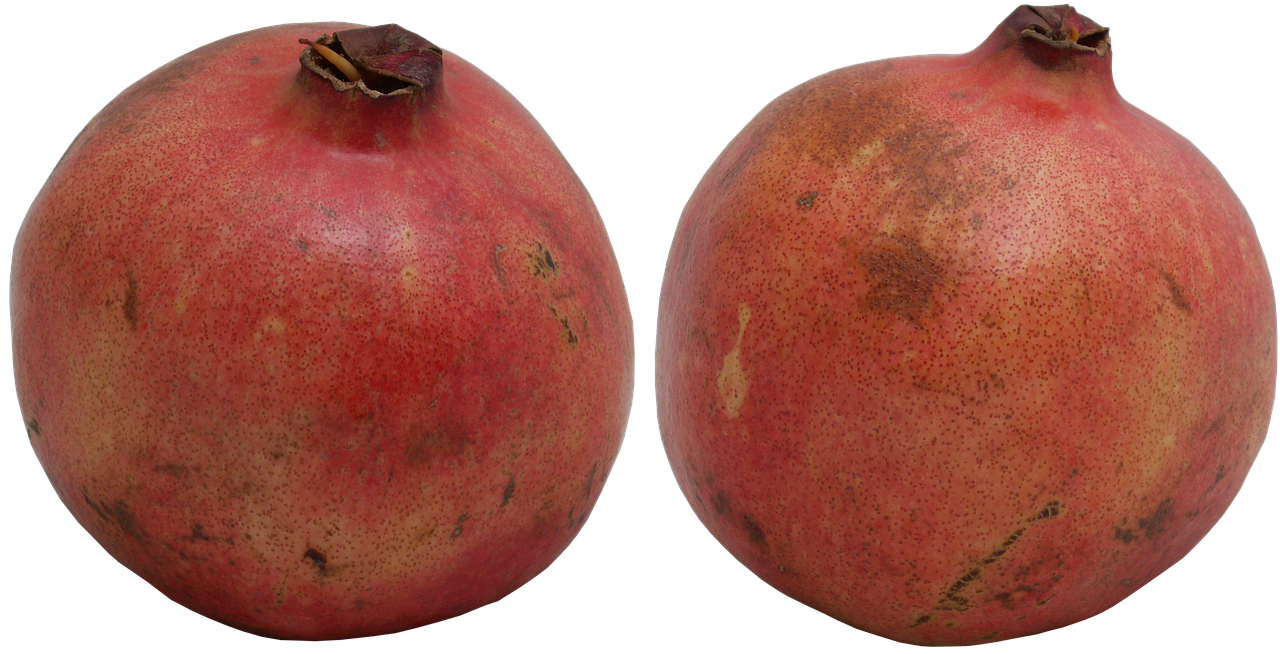 garnet pomegranate southern fruits free photo