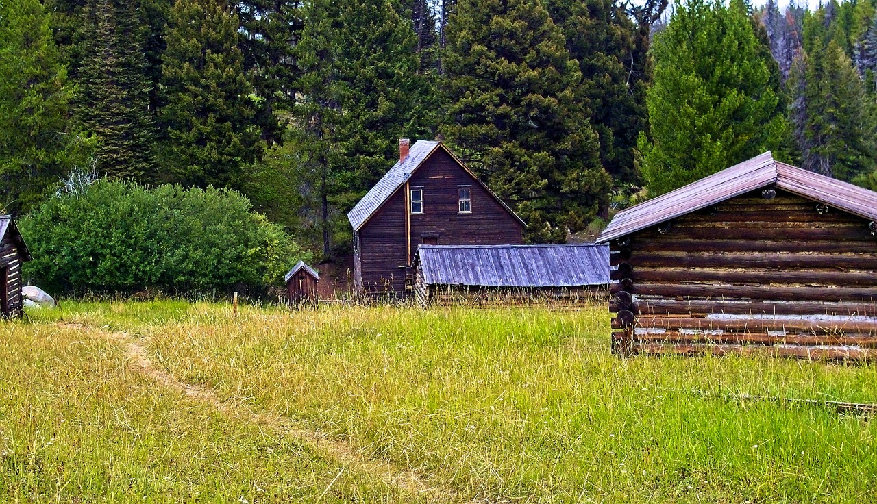 garnet ghost town in montana  abandoned  old free photo